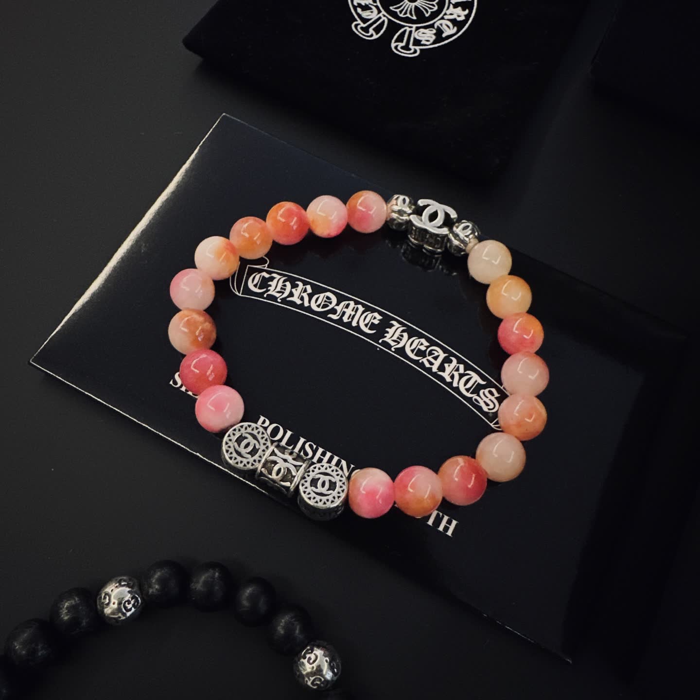 Chrome Hearts Beaded Bracelet Set